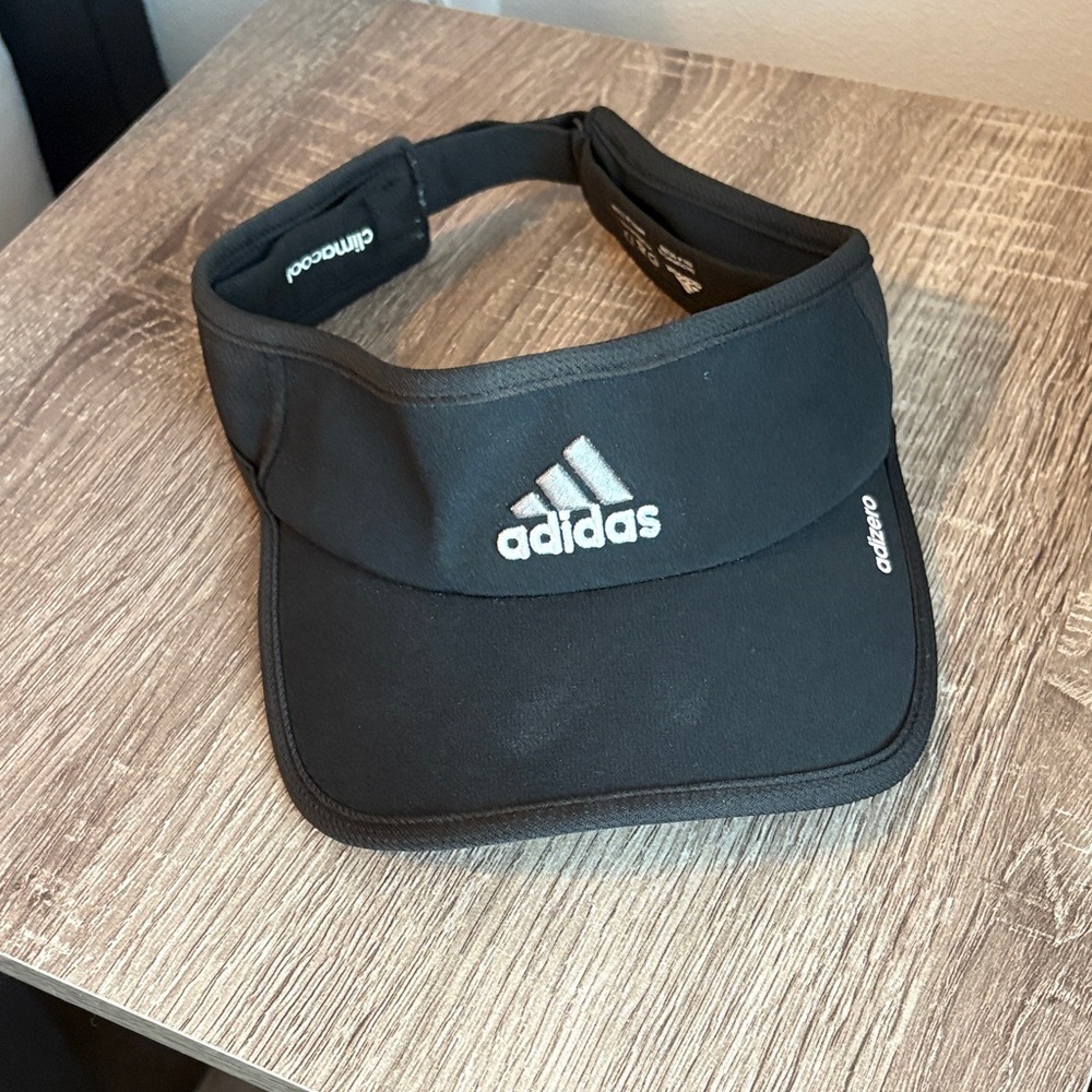 Adidas Black Sports Visor